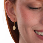 St. Bridget of Sweeden Medal Earrings