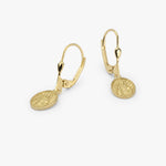 St. Bridget of Sweeden Medal Earrings