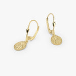 St. Catherine of Siena Medal Earrings