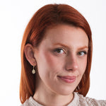 St. Joan of Arch Medal Earrings