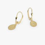 St. Cecilia Medal Earrings
