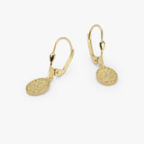 St. Cecilia Medal Earrings