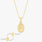 St. Anne Catholic Medal Necklace