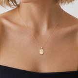 St. Dymphna Catholic Medal Necklace
