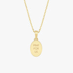 St. Anthony of Podua Catholic Medal Necklace