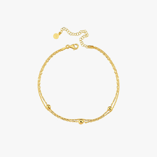 Ankle Bracelet | 18K Gold Vermeil