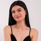 Triple Pearl Necklace | 14K Solid Gold