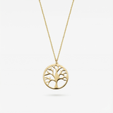 Tree of Life Necklace | 14K Solid Gold