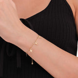 Dove Gold Bracelet | 14K Solid Gold
