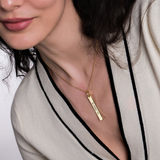 Coordinates Necklace | 18K Gold Vermeil