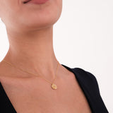 October Birth Flower Necklace | 18K Gold Vermeil