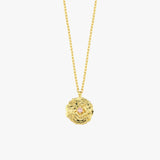 October Birth Flower Necklace | 18K Gold Vermeil