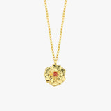 January Birth Flower Necklace | 18K Gold Vermeil
