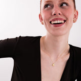 September Birth Flower Necklace | 18K Gold Vermeil