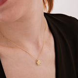 August Birth Flower Necklace | 18K Gold Vermeil
