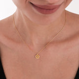 June Birth Flower Necklace | 18K Gold Vermeil