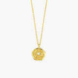 June Birth Flower Necklace | 18K Gold Vermeil