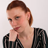 May Birth Stone Necklace | 18K Gold Vermeil