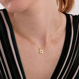 May Birth Stone Necklace | 18K Gold Vermeil