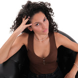 Pearl Cross Necklace | 18K Gold Vermeil