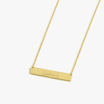 Arabic Name Bar Necklace