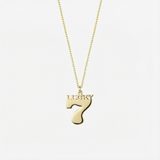 Lucky Seven Necklace | 14K Solid Gold