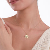 Custom Spade Necklace | 14K Solid Gold