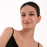 Dog Memorial Necklace | 14K Solid Gold