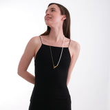 Double Chain Knot Hook Necklace