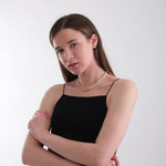 Double Chain Knot Hook Necklace