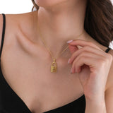Locket Necklace | 18K Gold Vermeil