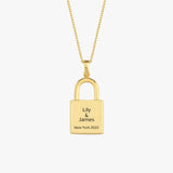 Locket Necklace | 18K Gold Vermeil