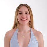 Multiple Bar Name Necklace | 14K Solid Gold