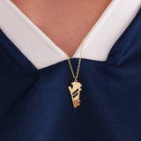 Football Cleat Necklace -World Cup Jewelry | 14K Solid Gold