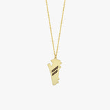 Football Cleat Necklace -World Cup Jewelry | 14K Solid Gold