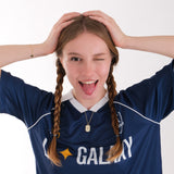 Football Field Necklace - World Cup Jewelry | 14K Solid Gold