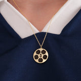 Soccer Ball Necklace - World Cup Jewelry | 14K Solid Gold