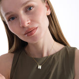 Bubble Initial Necklace