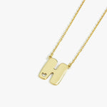Bubble Initial Necklace