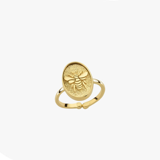 Bee Ring | 14K Gold Vermeil