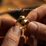 Hug Ring | 14K Gold Vermeil