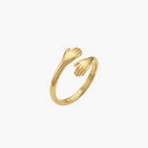Hug Ring in 14K Gold Vermeil