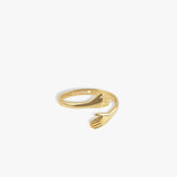 Hug Ring | 14K Gold Vermeil