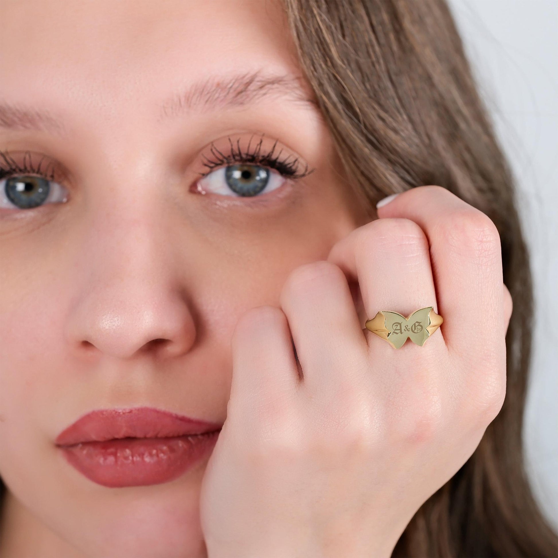 Butterfly Ring | 14K Solid Gold