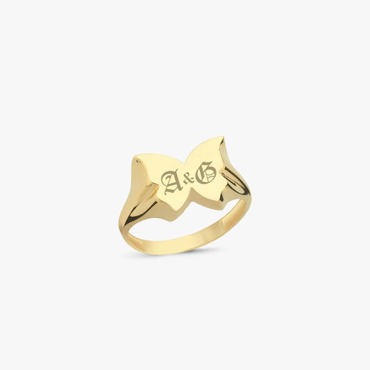 Butterfly Ring | 14K Solid Gold