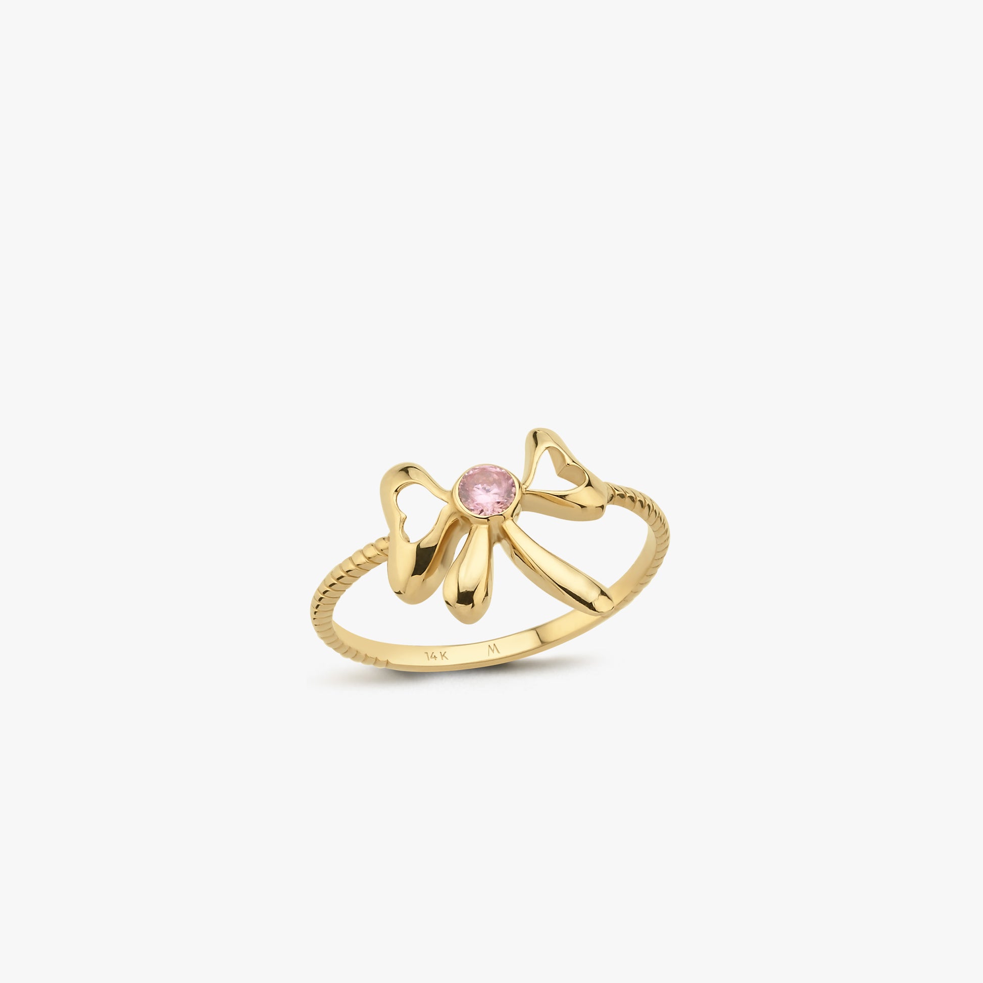 Bow Ring | 14K Solid Gold