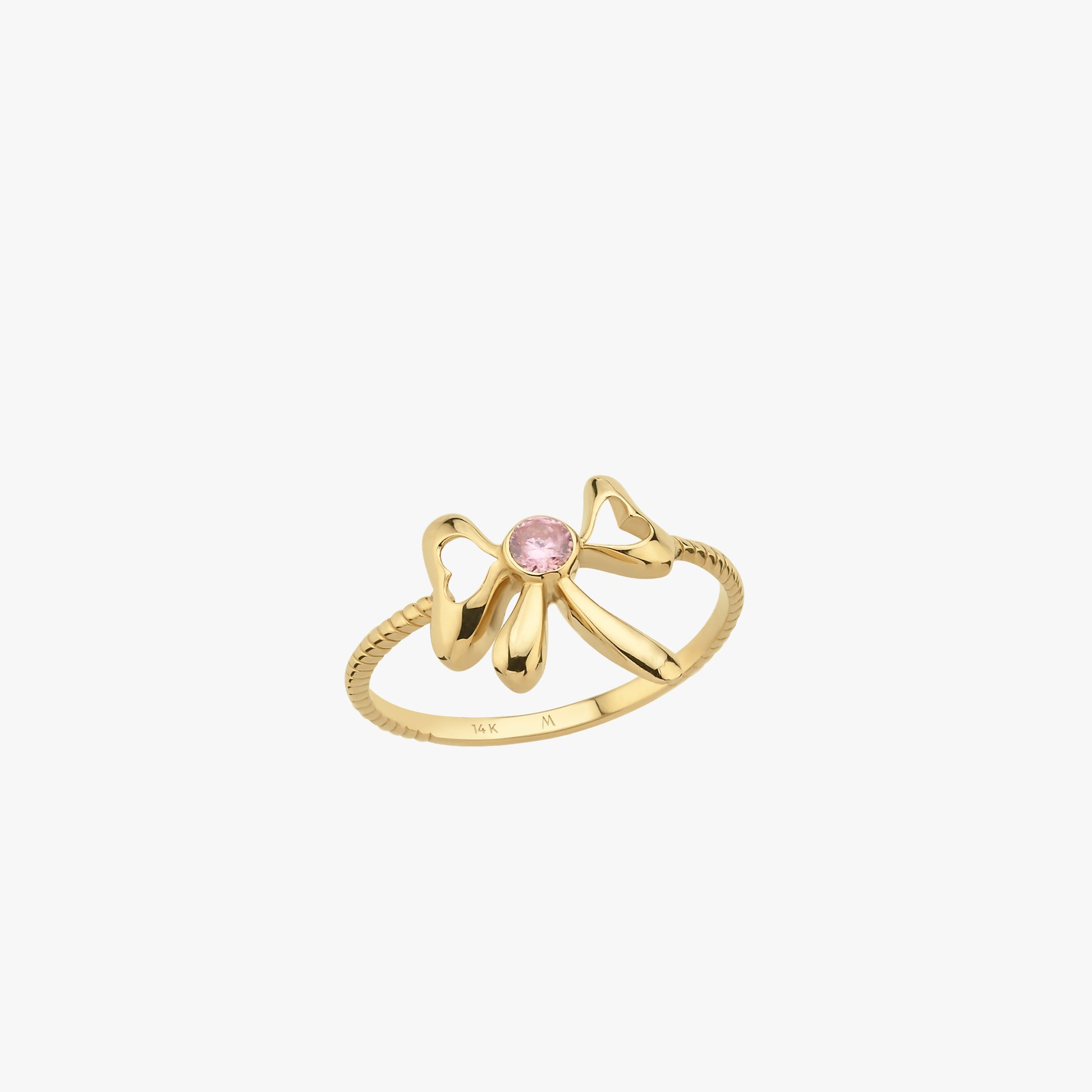 Bow Ring | 14K Solid Gold