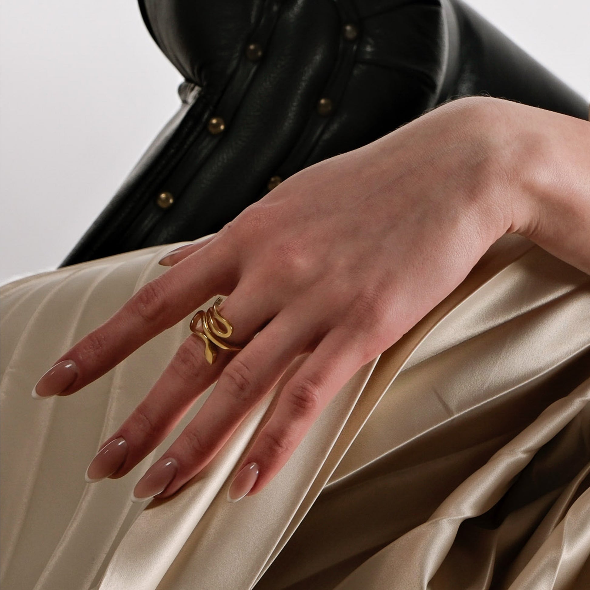 Snake Ring | 18K Gold Vermeil