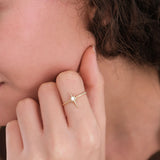 North Star Ring | 14K Solid Gold