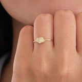 Cloud Ring | 14K Solid Gold